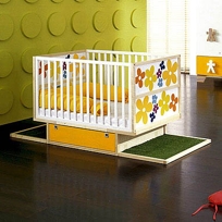 Domino Convertible 3 in 1 Crib
