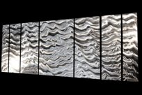 POLAR ENCAPSULATION | modern metal wall art sculpture by nicholas yust