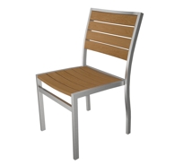 Euro Side Chair with Plastique