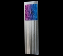VIBE CLOCK | modern metal wall art clock sculpture by nicholas yust