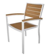 Euro Arm Chair with Plastique