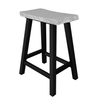 Tuscan Counter Height Faux Granite Saddle Stool
