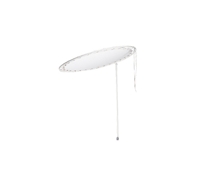5' Sunshade Round 1 1/2'' Aluminum Paintable Pole & Rim [1390-9605]