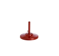 65 Lbs. Standard Umbrella Stand with 1-1/2'' Diameter Pole / Cement Filled Aluminum [1390-9726]
