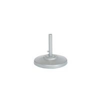 95 Lbs. Standard Umbrella Stand with 2'' Diameter Pole / Cement Filled Aluminum [1390-9728]