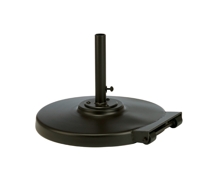 95 Lbs. Standard Umbrella Stand with Wheels / 2'' Diameter Pole / Cement Filled Aluminum [1390-9731]