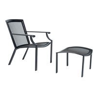 Coast Sling Lounge Chair and Ottoman [2980-5000]