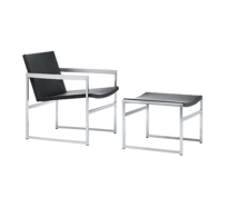 Monaco Ville Lounge Chair and Ottoman [3580-6000]
