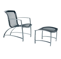 Wave Lounge Chair and Ottoman [2940-5000]
