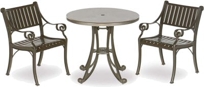 CA100L - 30" Rnd Table (w/o umbrella hole) - Solid