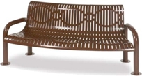 CN305R - Convex Bench - Port./Surf. Mt. - Rib