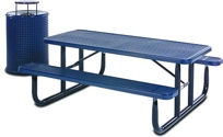 SG106D - 6' Table - 2 3/8" Legs - Diamond