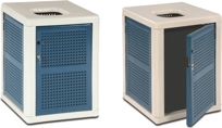 SL100P - Square Litter Receptacle - Perforated