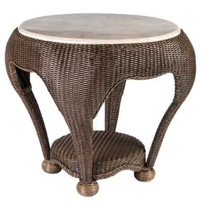 Stone Top End Table Item #S395203