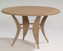 Woven Top Dining Table Item #S507603