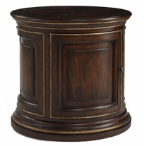 191-980 Drum End Table