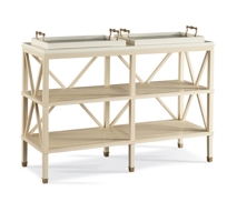 330-770-00 Tiered Tray Console