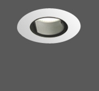 Round Wall Wash Flange Overlay DL5ZP-2