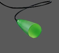 Round Scapebeam Acrylic Pendant FDL-26