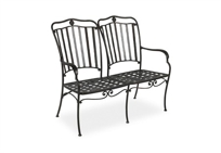 Limoges Two Seat Bench, Cast Seat 1L24-CS (103382)