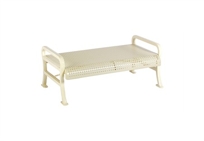 Wabash Valley Plastisol Coated Furnishings 4' Bench without back CY405P  (103585)