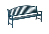 Wabash Valley Plastisol Coated Furnishings 6' Bench HR305M  (103590)