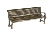 Wabash Valley Plastisol Coated Furnishings 6' Bench  (103661)