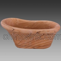 Sandstone Bathtub