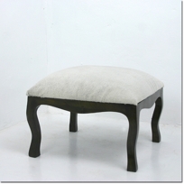 Cowhide Low Stool