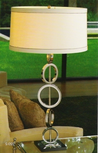 Nickel Progressive Ring lamp - Large