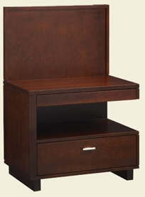 Barnet Nightstand with Back