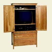 Woodstock Armoire Entertainment Center