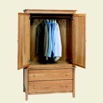 Woodstock Armoire with Rod