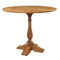 Bar Height Square to Round Table
