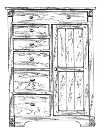 Yesterday River Dressing Chest