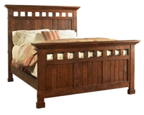 Yesterday River King Panel Bed