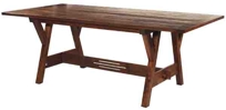 Yesterday River Trestle Table