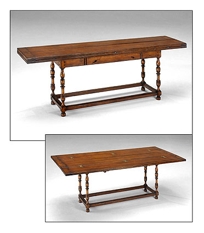 Item #492095 Walnut Hunt Table
