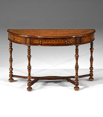Item #492420 Half Round Console Table