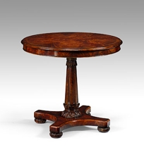Item #493012 Mahogany Breakfast Table