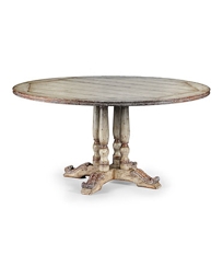 Item #493260 PAINTED DINING TABLE