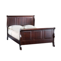 3596Q. Sleigh Bed