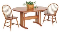 Oval Trestle Table