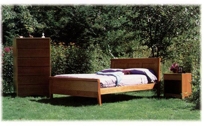 Raised Panel Carriage Bed