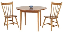 Round Tapered Leg Table