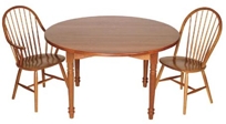 Round Traditional Turned Leg Tables