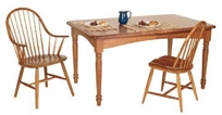 Traditional Turned Leg Table