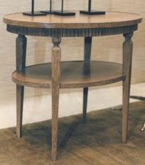 Fluted Side Table