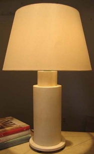 Vellum Column Table Lamp