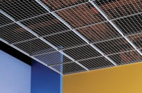 WireWorks Open-Cell Ceiling Panels